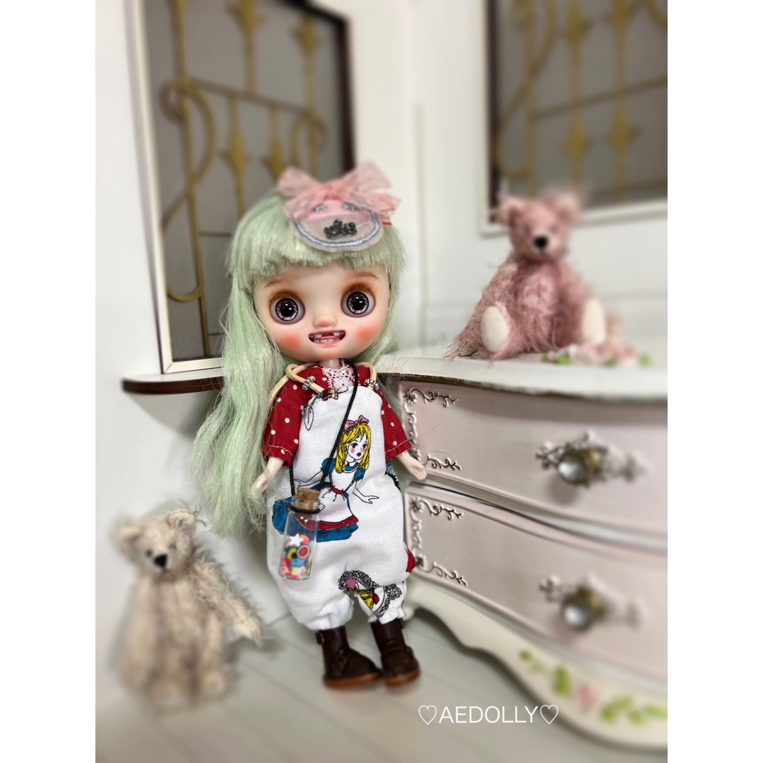 Takara Tomy(タカラトミー)の♡AEDOLLY♡カスタム　ミディブライス　メロメロミュー ハンドメイドのぬいぐるみ/人形(人形)の商品写真