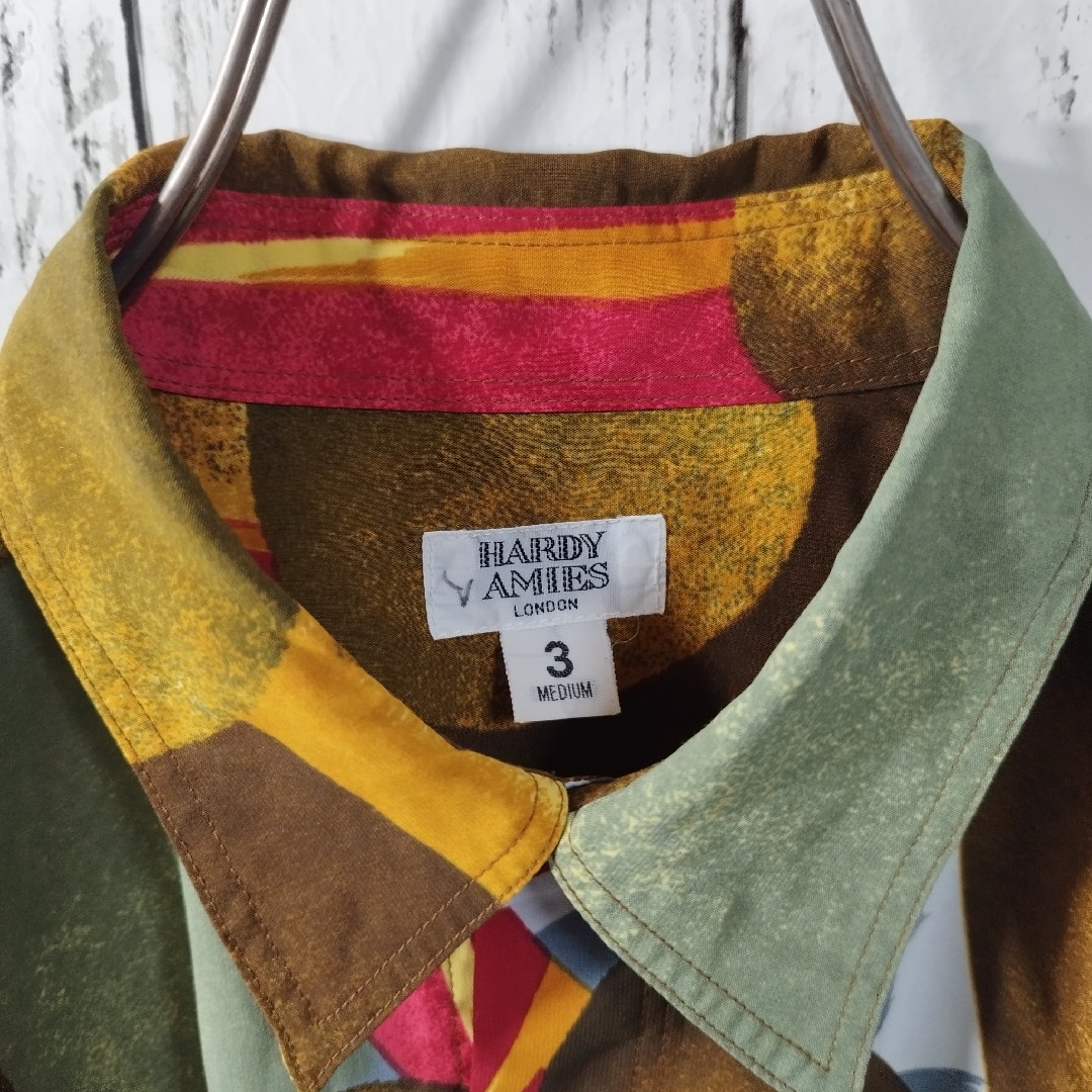 HARDY AMIES(ハーディエイミス)の【HARDY AMIES】Vintage Drape Shirt　D84 メンズのトップス(シャツ)の商品写真