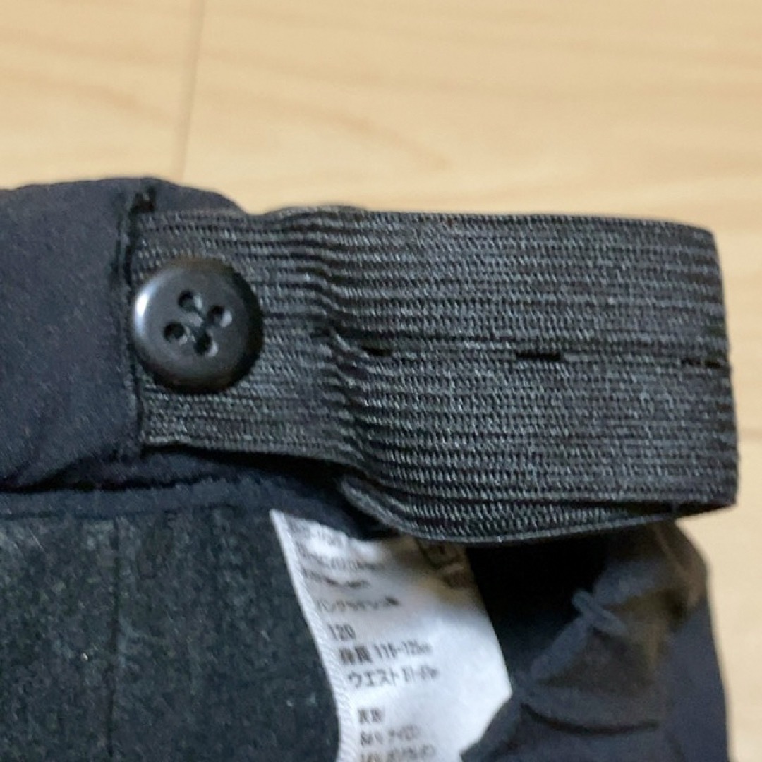 UNIQLO(ユニクロ)のキッズ　ユニクロ　裏フリース防寒パンツ　黒　サイズ120 キッズ/ベビー/マタニティのキッズ服男の子用(90cm~)(パンツ/スパッツ)の商品写真