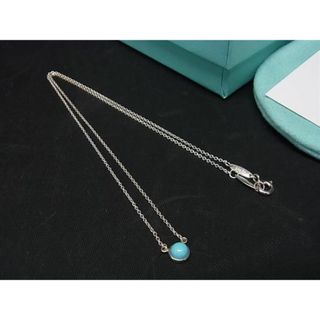 ティファニー(Tiffany & Co.)の■新品同様■ TIFFANY＆Co ティファニー エルサペレッティ バイザヤード ターコイズ SV925 ネックレス シルバー系 AT5883 (ネックレス)