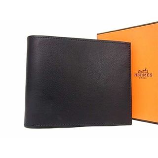 エルメス(Hermes)の■極美品■ HERMES エルメス シチズンツイル コンパクト シルクツイン ヴォースイフト 二つ折り 財布 A刻印 2017年 パープル系 AR9574 (長財布)