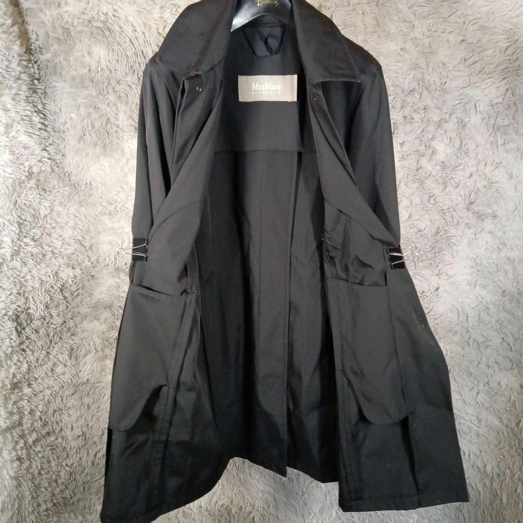Max Mara(マックスマーラ)の1-217超美品　マックスマーラ　RAINWEAR　ステンカラーコート　36 レディースのジャケット/アウター(ロングコート)の商品写真