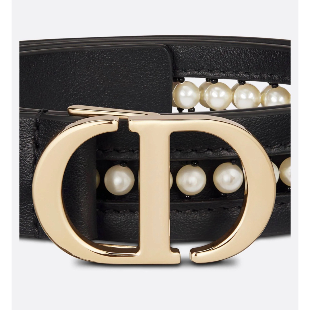 Christian Dior - DIOR ディオール 30 MONTAIGNE パール ベルト Christian Dior - DIOR ディオール 30 MONTAIGNE パール ベルト