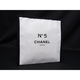 シャネル(CHANEL)の■新品■未使用■ CHANEL シャネル N°5 キャンバス ポーチ マルチケース レディース ホワイト系×ブラック系 BG2432 (ポーチ)