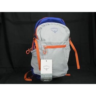 オスプレイ(Osprey)の■新品■未使用■ OSPREY オスプレー キャンバス リュックサック バックパック デイパック グレー系×ブルー系 AT4745 (その他)