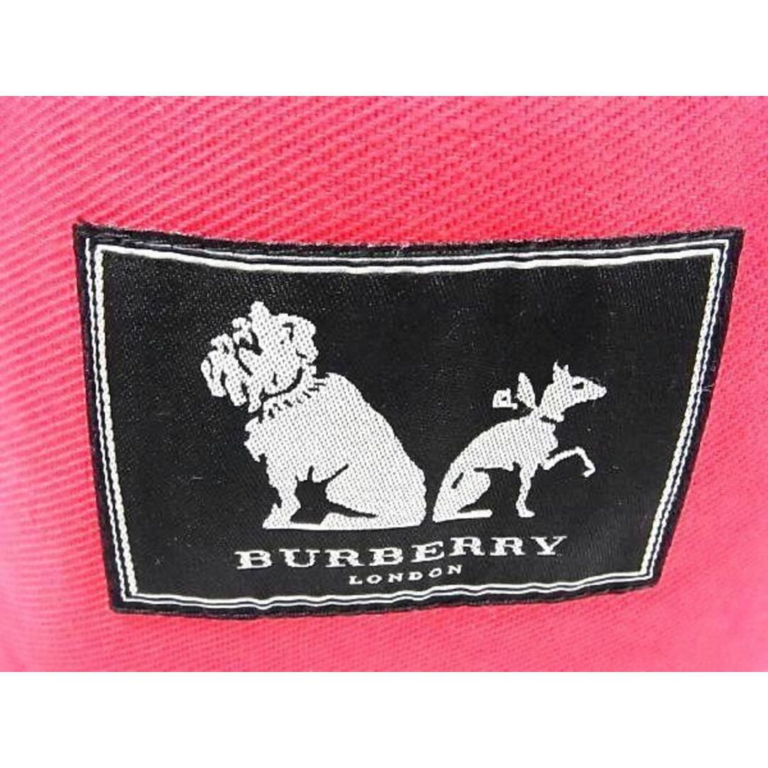 BURBERRY(バーバリー)の■極美品■ BURBERRY バーバリー キャンバス 内部ノバチェック ペットキャリーバッグ トートバッグ レッド系 AT4935  メンズのバッグ(その他)の商品写真