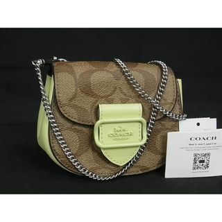 コーチ(COACH)の■新品■未使用■ COACH コーチ CJ689 シグネチャー PVC チェーン クロスボディ ショルダーバッグ ミニバッグ ベージュ系 BH0488 (その他)