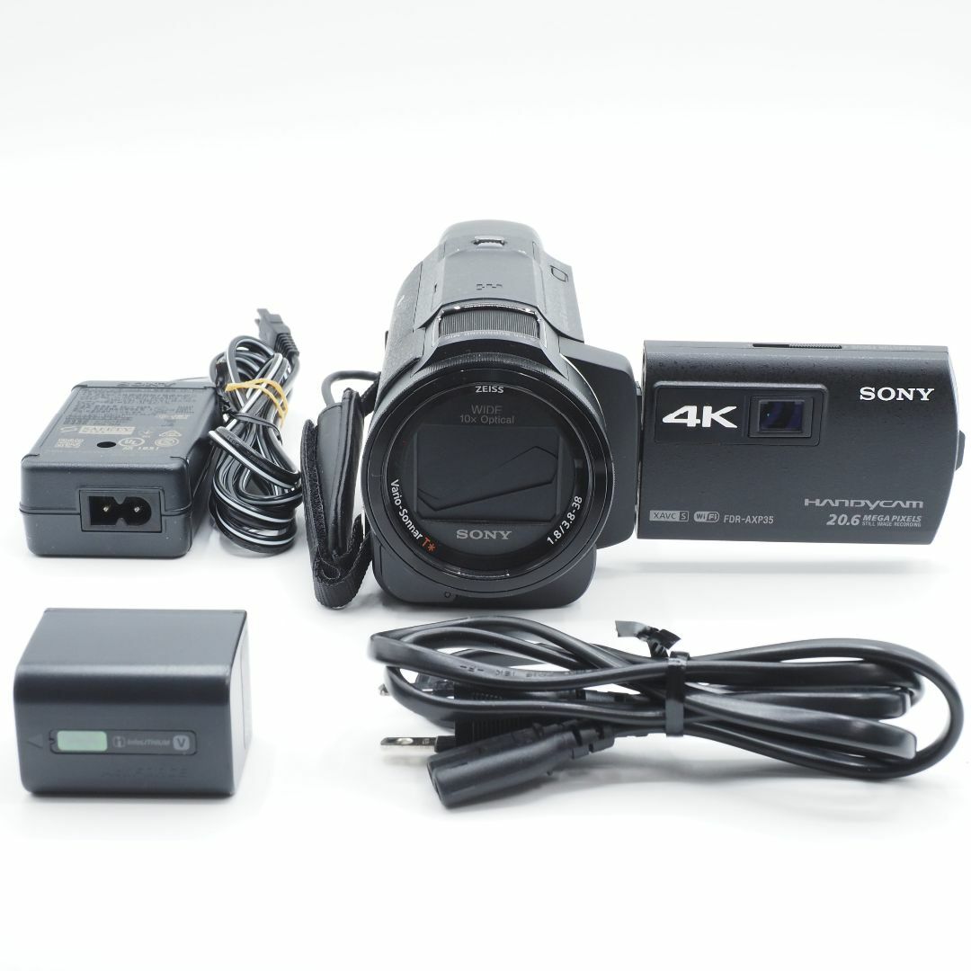 1821★極上品★SONY ソニー 4KビデオカメラHandycam FDR-AXP35