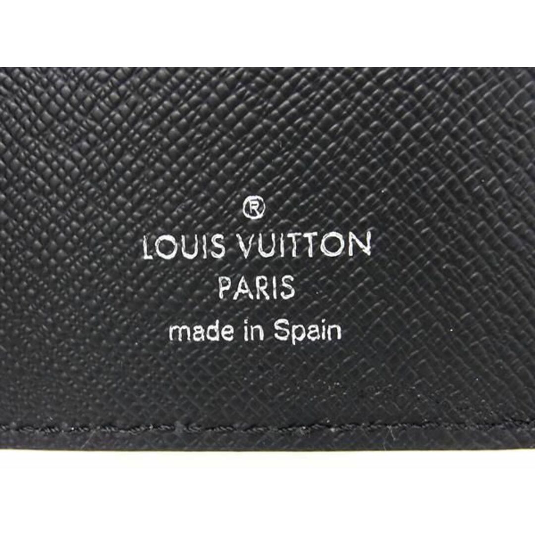 ■極美品■ LOUIS VUITTON ルイヴィトン M60622 エピ ポルトフォイユ ブラザ 二つ折り 長財布 ウォレット ブラック系 AT7669