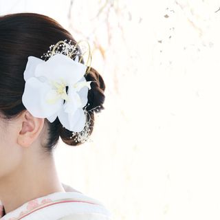 和装髪飾り　結婚式白無垢　(ヘアアクセサリー)