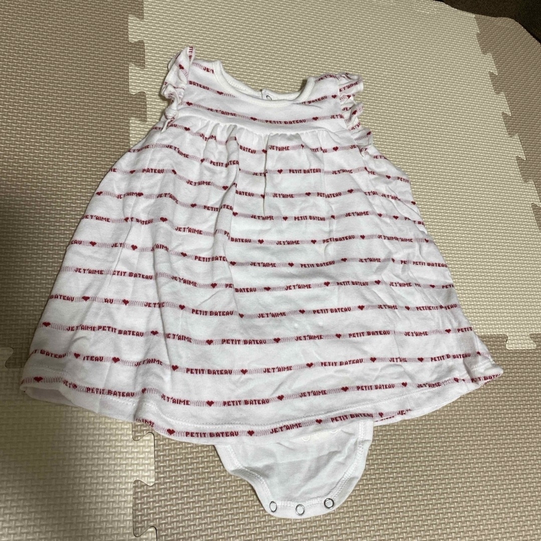 PETIT BATEAU(プチバトー)の【pipimaru様専用】petit bateau  プチバトー　ワンピース キッズ/ベビー/マタニティのベビー服(~85cm)(ワンピース)の商品写真