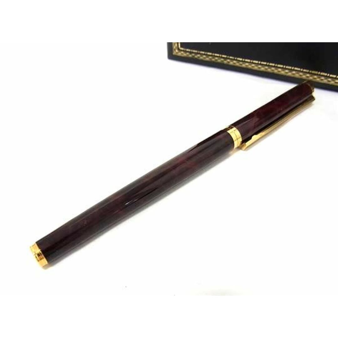 Dunhill(ダンヒル)の■極美品■ dunhill ダンヒル ペン先 14K 585 14金 万年筆 筆記用具 文房具 ステーショナリー ボルドー系 AT5837  インテリア/住まい/日用品の文房具(ペン/マーカー)の商品写真