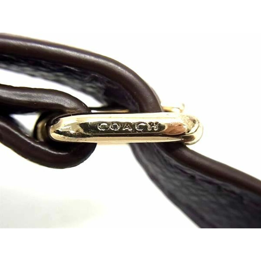 COACH(コーチ)の■美品■ COACH コーチ レザー バッグ用 ショルダーストラップ 斜め掛け 肩掛け レディース パープル系 BH0824 レディースのアクセサリー(その他)の商品写真