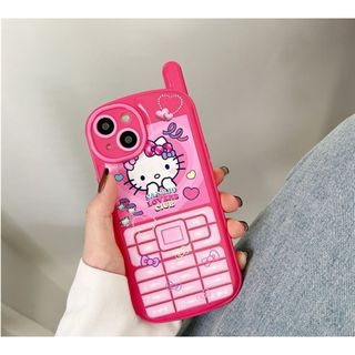 サンリオ(サンリオ)のキティちゃん ガラケー風スマホケース(iPhoneケース)