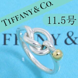 Tiffany & Co. - ティファニー ラブノット リング の通販 by ここあ ...