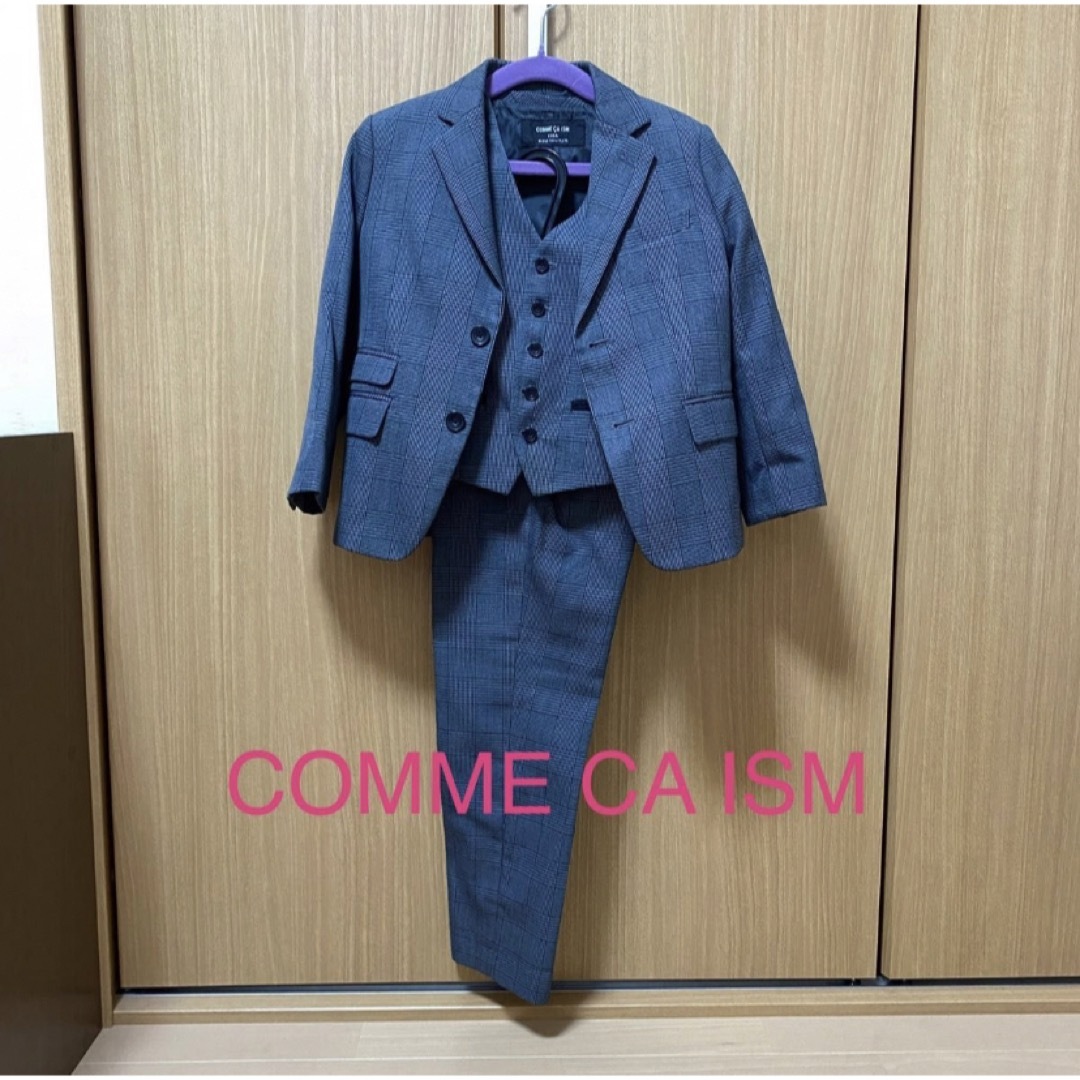 COMME CA ISM(コムサイズム)のスーツ　子供 キッズ/ベビー/マタニティのキッズ服男の子用(90cm~)(ドレス/フォーマル)の商品写真