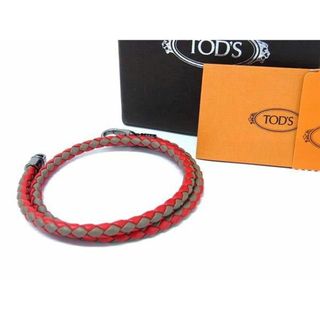 高評価の贈り物 TOD'S レザー イントレチャート トッズ TODS □新品□未使用□ - ブレスレット、バングル