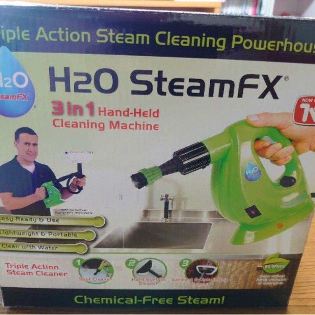 H2OスチームFXデラックスセット スマホ/家電/カメラの生活家電(掃除機)の商品写真