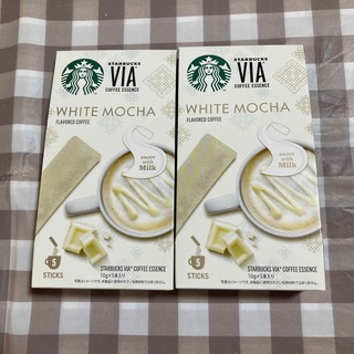 スターバックスコーヒー(Starbucks Coffee)のスターバックス　VIA ホワイトモカ　２箱セット(コーヒー)