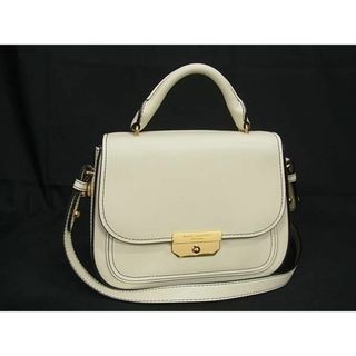 マークジェイコブス(MARC JACOBS)の■新品同様■MARC JACOBS マークジェイコブス レザー 2WAY クロスボディ ショルダーバッグ ハンドバッグ レディース アイボリー系 AS6034 (その他)