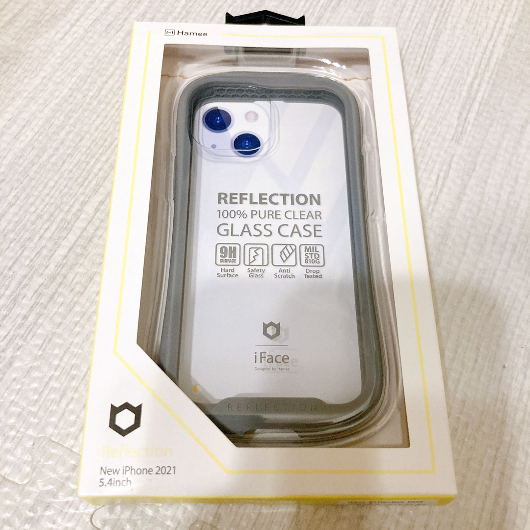 グレー　iFace Reflection iPhone 13mini 未開封 スマホ/家電/カメラのスマホアクセサリー(iPhoneケース)の商品写真