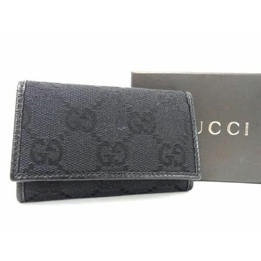 Gucci - □新品□未使用□ GUCCI グッチ GG柄 GGキャンバス×レザー 6連 