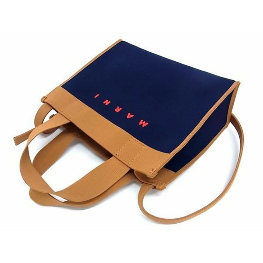 Marni(マルニ)の■新品■未使用■ MARNI マルニ ショッピング キャンバス 2WAY クロスボディ ショルダーバッグ ハンドバッグ ブルー系 AV4924  レディースのバッグ(その他)の商品写真