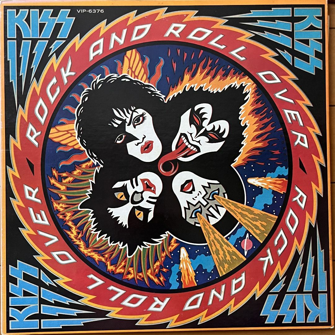 【LP】KISS 『地獄のロック・ファイアー』国内盤レコード エンタメ/ホビーのCD(ポップス/ロック(洋楽))の商品写真