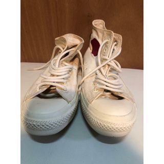 オールスター(ALL STAR（CONVERSE）)のコンバース　ハイカット　オールスター　ホワイト　26.5cm(スニーカー)