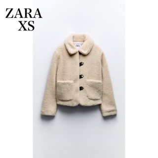 ザラ(ZARA)のZARA ボア生地ジャケット(ダウンジャケット)