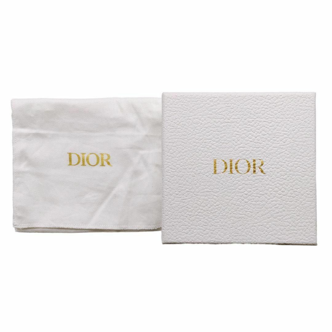 Dior(ディオール)のディオール　折り財布　ウォレットXS　フラワーモチーフ　ブラック　カロ レディースのファッション小物(財布)の商品写真