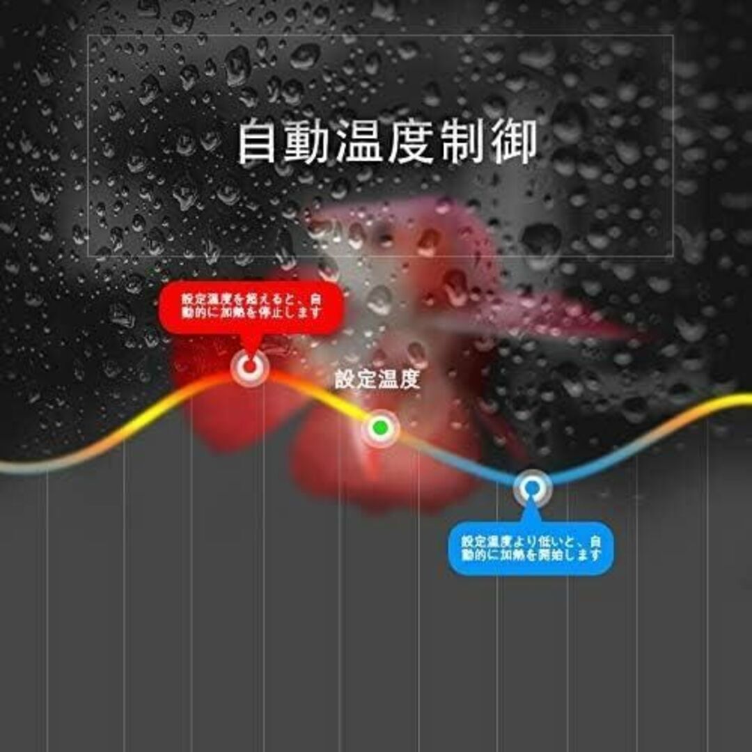 水槽用ヒーター 水中型ヒーター 石英防爆ガラスヒーター 温度調節 魚