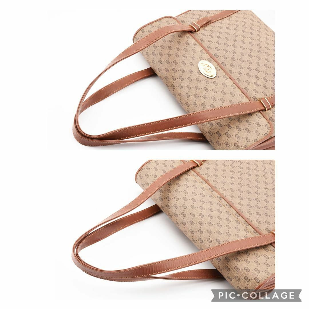 Gucci(グッチ)の極美品　GUCCI グッチ　オールドグッチ　ハンドバッグ　GG柄23122504 レディースのバッグ(ハンドバッグ)の商品写真