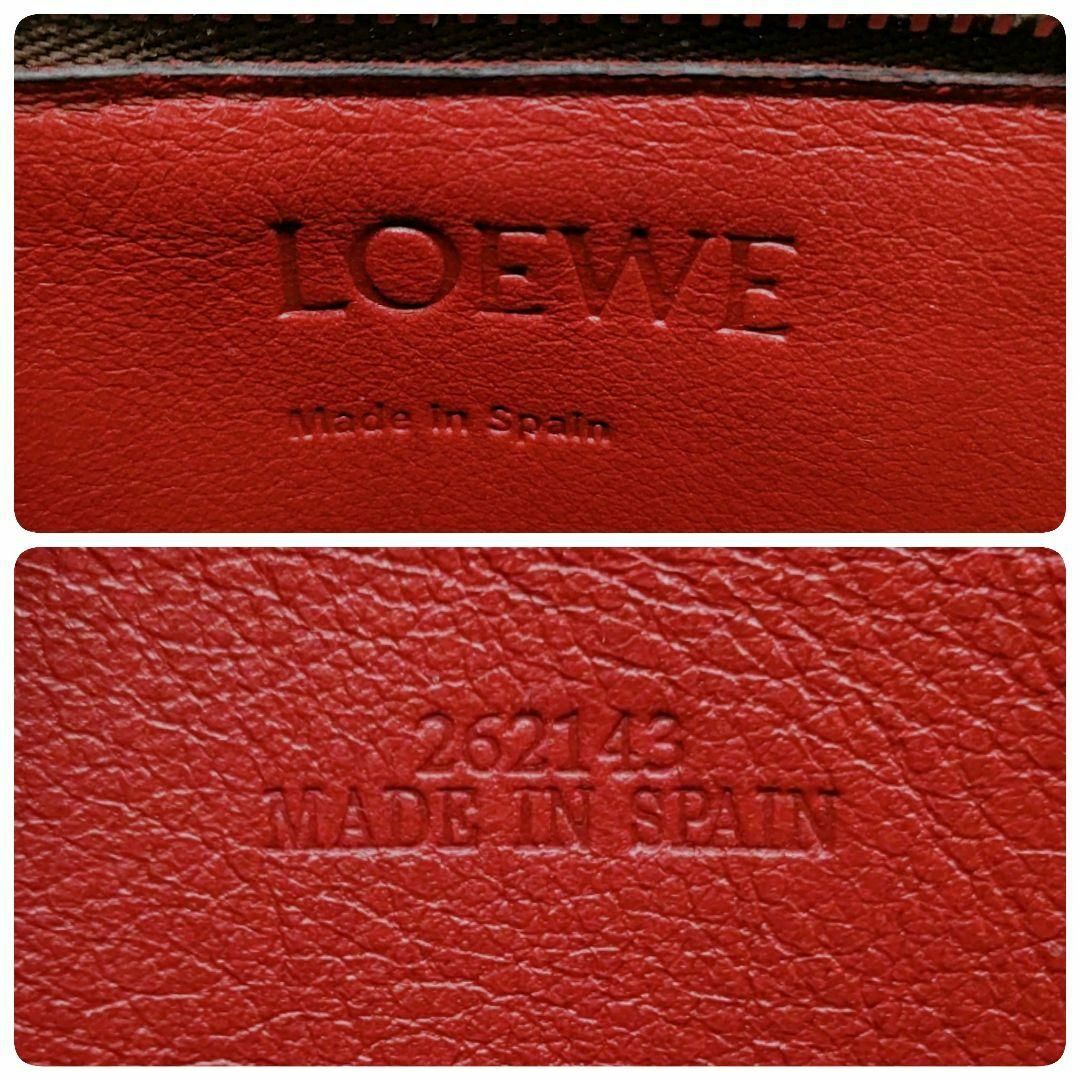 LOEWE(ロエベ)のロエベ　コインカードケース　フラグメントケース　ブラウン レディースのファッション小物(コインケース)の商品写真