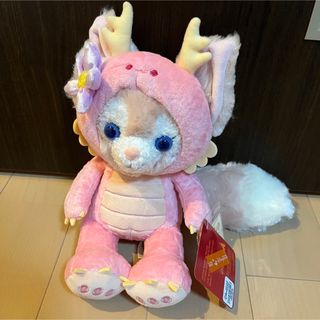 ダッフィー(ダッフィー)の【日本未発売】香港ディズニー　ドラゴン　正月　辰年　ぬいぐるみ　SS(ぬいぐるみ)