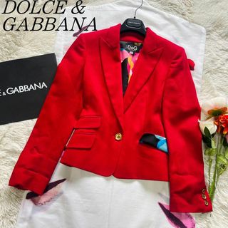 ドルチェ&ガッバーナ(DOLCE&GABBANA) テーラードジャケット(レディース