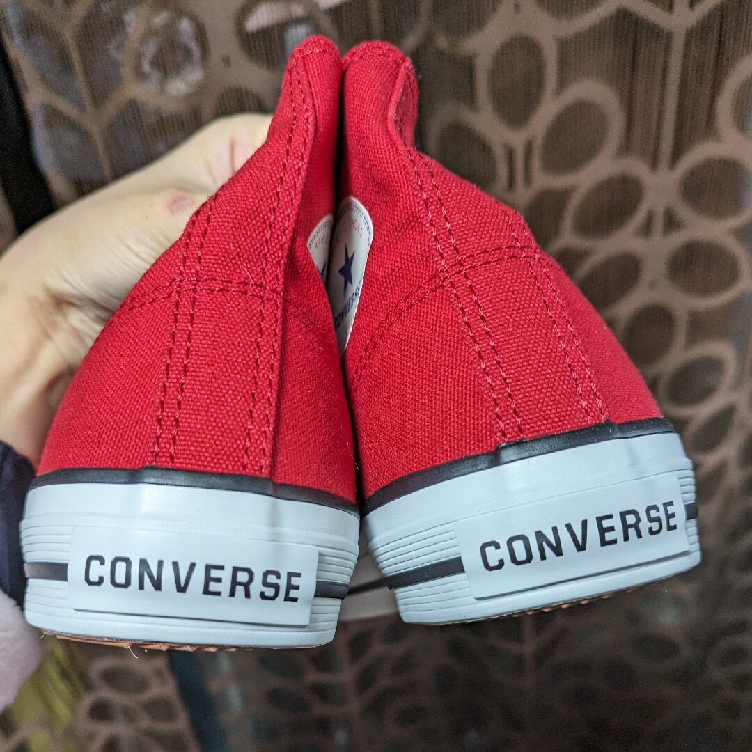 CONVERSE(コンバース)のコンバースネクスター　ハイカット　スニーカー　レッド レディースの靴/シューズ(スニーカー)の商品写真