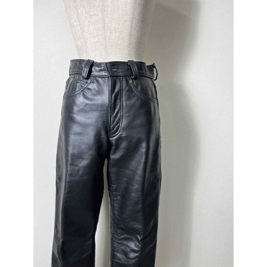 schott - 80s schott USA製 バイカータグ レザーパンツ K141の schott - 80s schott USA製 バイカータグ レザーパンツ K141の
