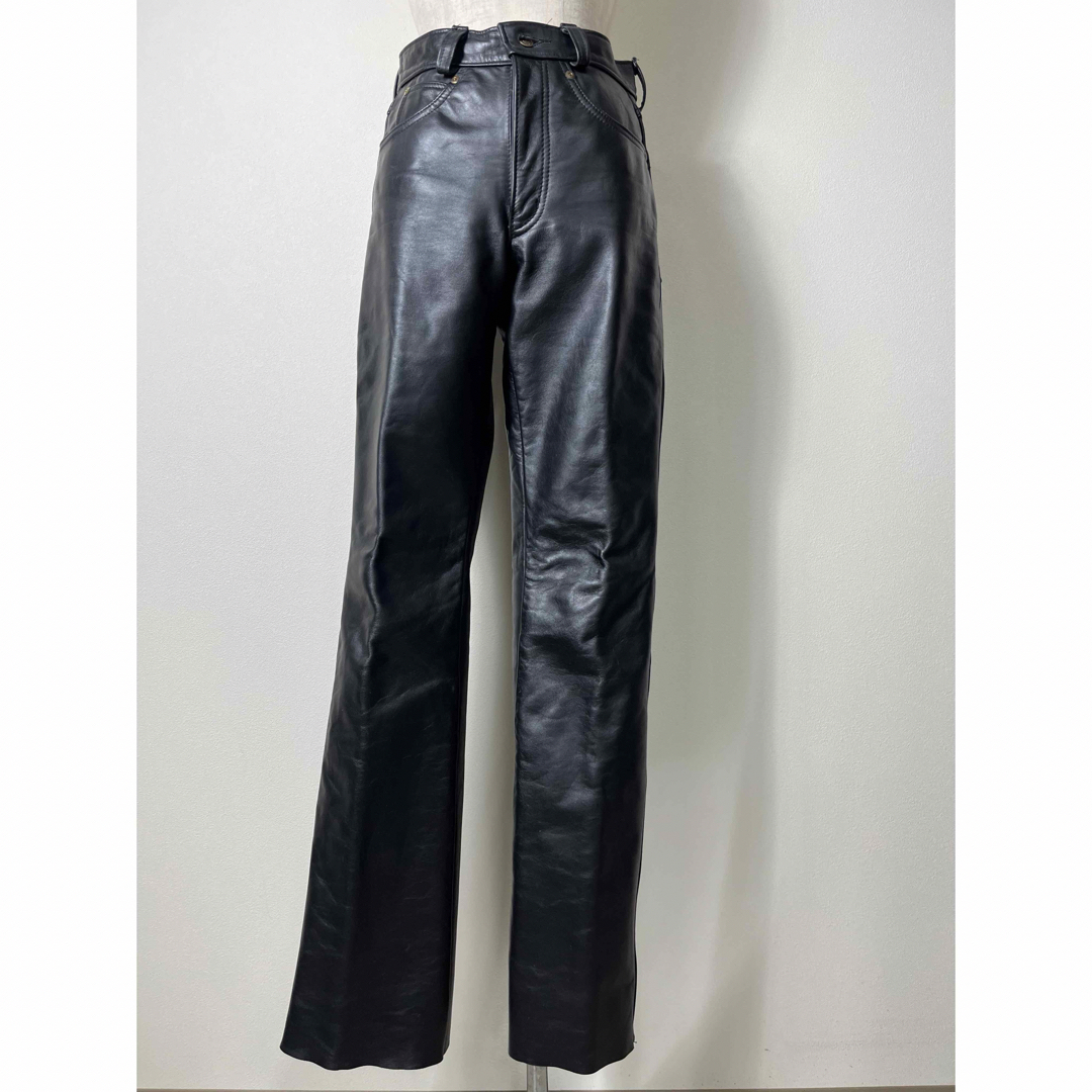 schott - 80s schott USA製 バイカータグ レザーパンツ K141の schott - 80s schott USA製 バイカータグ レザーパンツ K141の
