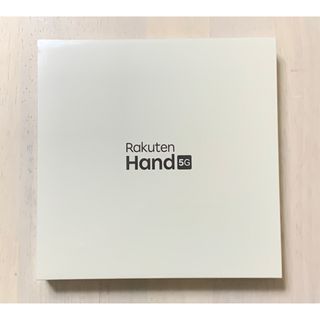 ラクテン(Rakuten)のRakuten Hand 5G クリムゾンレッド 128 GB SIMフリー(スマートフォン本体)