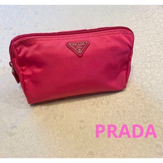 プラダ(PRADA)の美品♡【PRADA】ポーチ 濃いピンク(ポーチ)