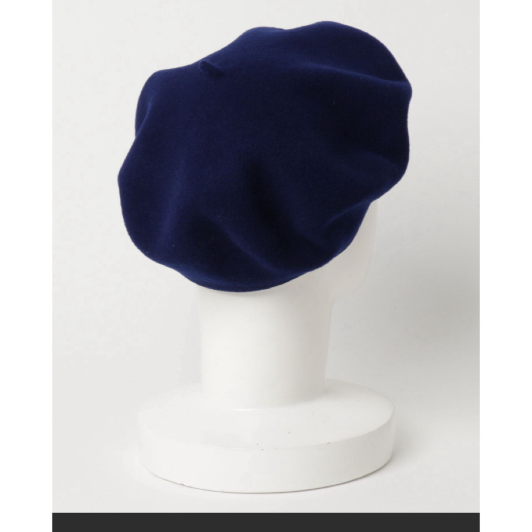 agnes b.(アニエスベー)のアニエスベー　ベレー帽　グレー　毛100% レディースの帽子(ハンチング/ベレー帽)の商品写真