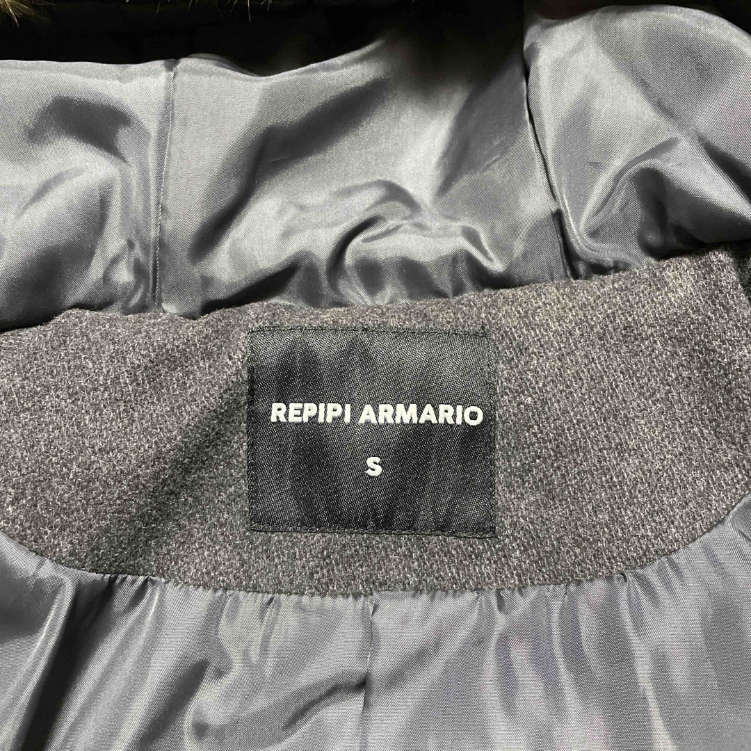repipi armario(レピピアルマリオ)のレピピ♡ダッフルコート Sサイズ キッズ/ベビー/マタニティのキッズ服女の子用(90cm~)(コート)の商品写真