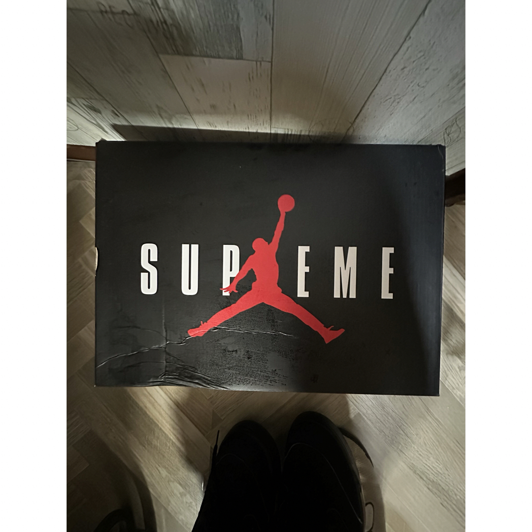 Supreme(シュプリーム)のSupreme × JORDAN 5 RETRO Black メンズの靴/シューズ(スニーカー)の商品写真