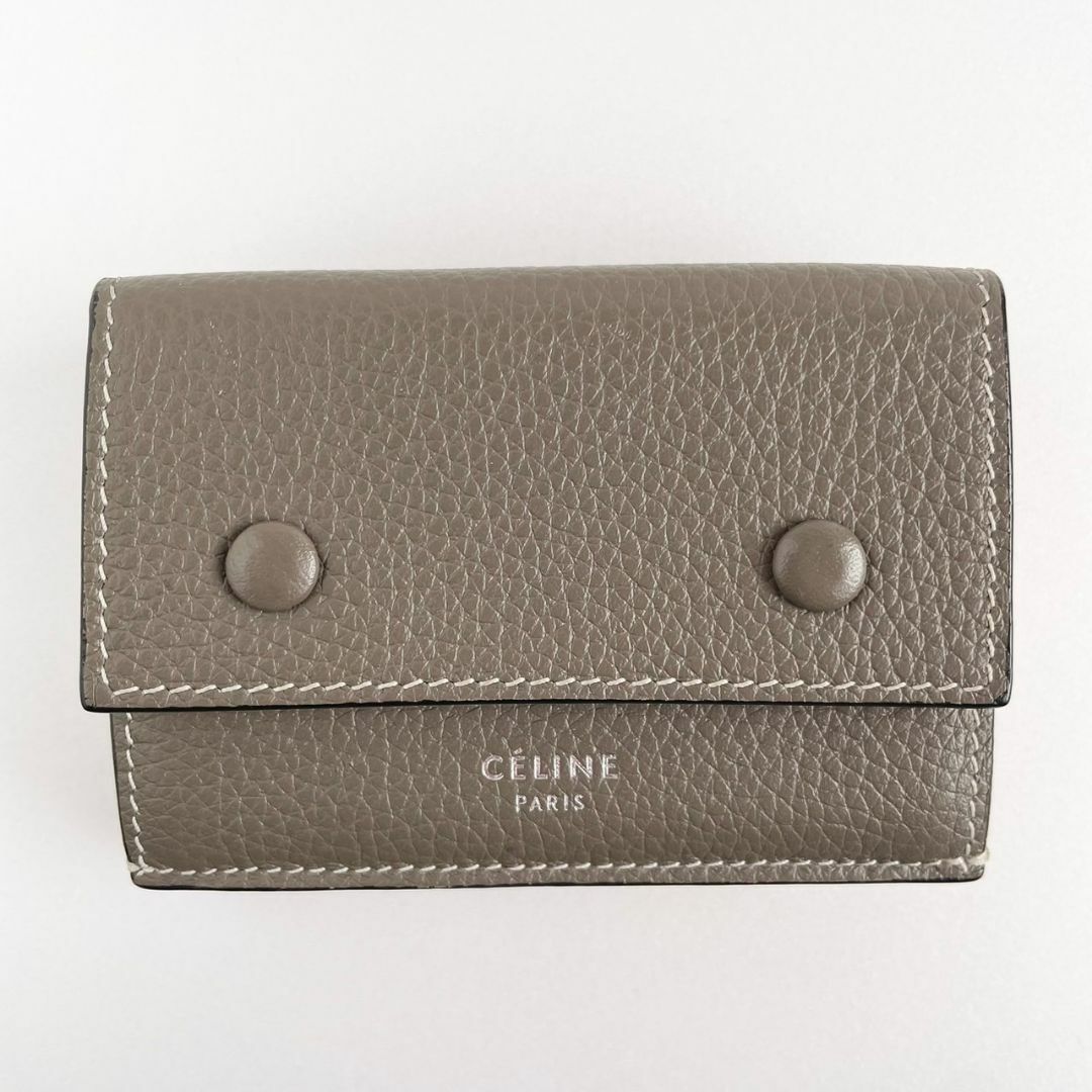 celine(セリーヌ)のセリーヌ フォールデッド コンパクト ウォレット スモール 三つ折り 財布 レディースのファッション小物(財布)の商品写真
