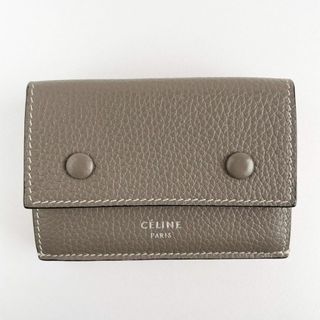 セリーヌ(celine)のセリーヌ フォールデッド コンパクト ウォレット スモール 三つ折り 財布(財布)