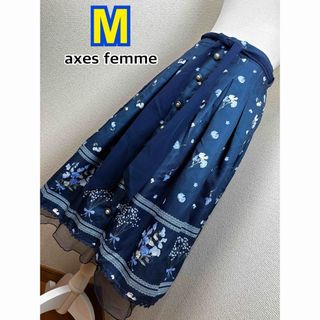 アクシーズファム(axes femme)の美品☆ axes femme スカート M(ひざ丈スカート)