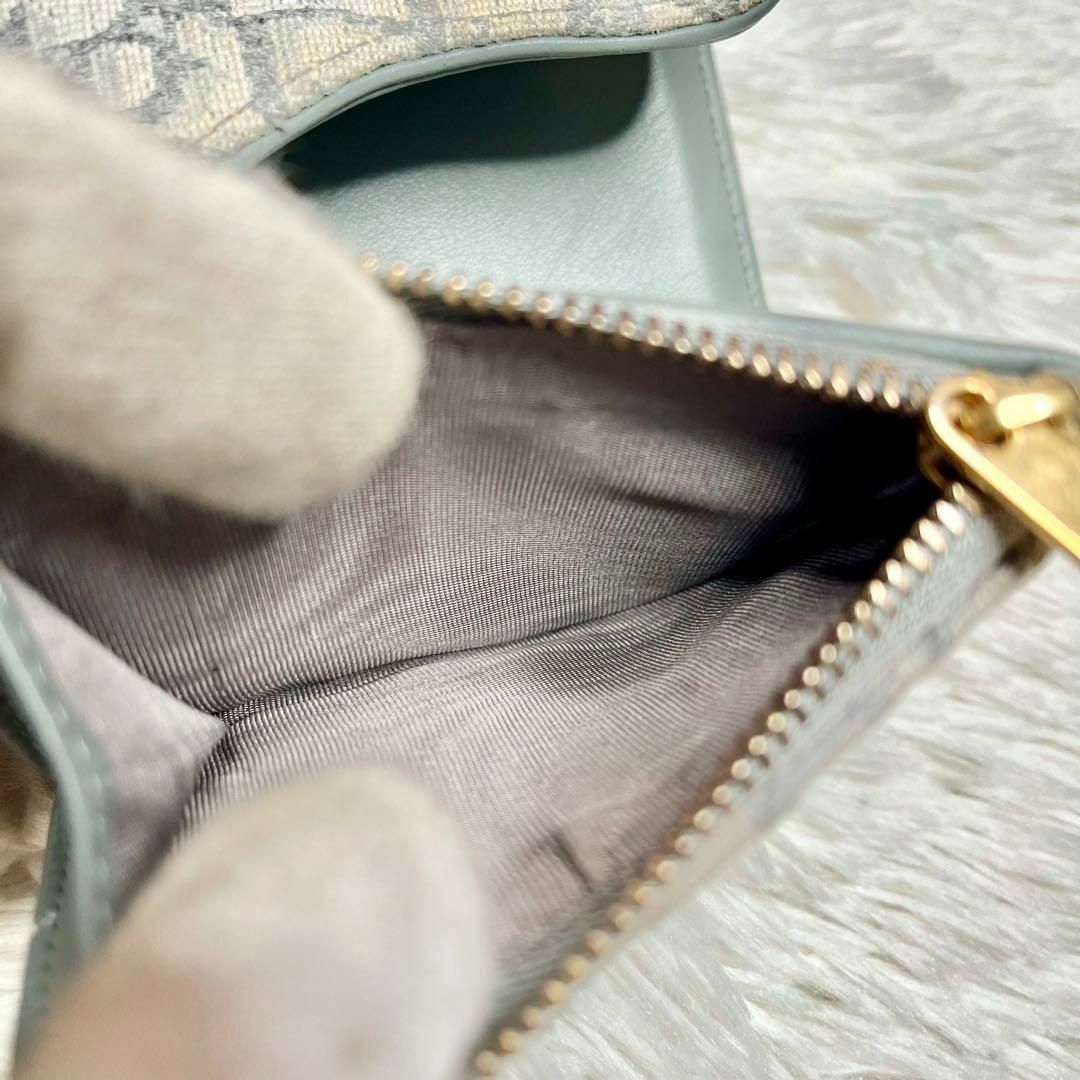 Christian Dior(クリスチャンディオール)の【希少】　Christian Dior ディオール　トロッター　折り財布　サドル レディースのファッション小物(財布)の商品写真