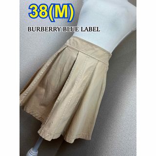 バーバリーブルーレーベル(BURBERRY BLUE LABEL)の美品☆BURBERRY BLUE LABEL スカート 38(M)(ミニスカート)