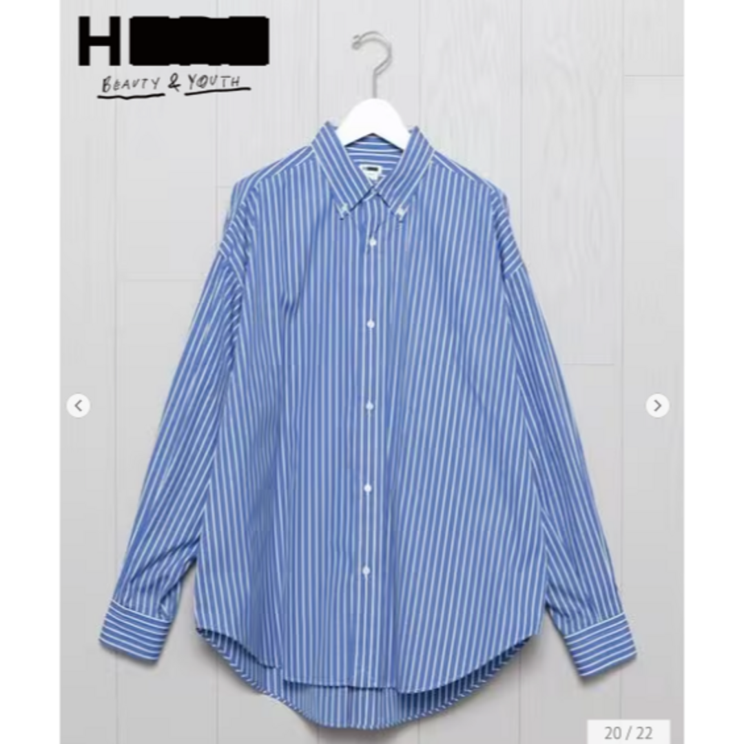 BEAUTY&YOUTH UNITED ARROWS(ビューティアンドユースユナイテッドアローズ)の＜H＞THOMAS MASON STRIPE PLENTY BD シャツ メンズのトップス(シャツ)の商品写真